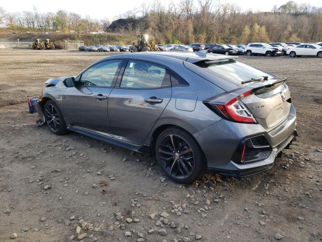 SHHFK7H41MU402720 - 2021 HONDA CIVIC SPORT 灰色 照片 2