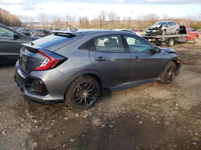 SHHFK7H41MU402720 - 2021 HONDA CIVIC SPORT 灰色 照片 3