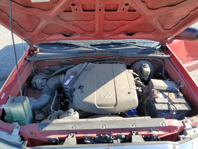 5TEJU62N58Z518525 - 2008 TOYOTA TACOMA DOUBLE CAB PRERUNNER RED photo 11