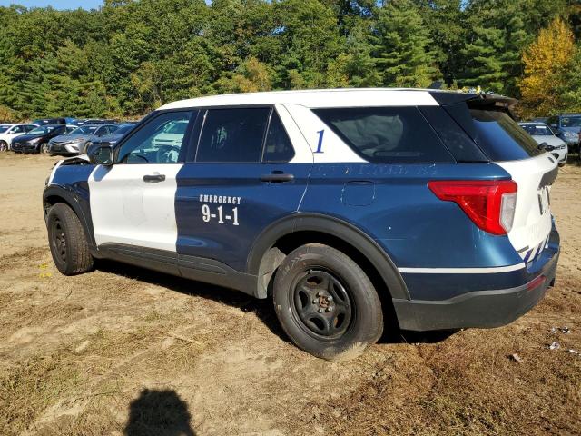 1FM5K8AB6NGA27146 - 2022 FORD EXPLORER POLICE INTERCEPTOR 双色 照片 2
