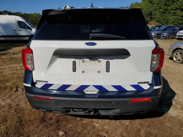 1FM5K8AB6NGA27146 - 2022 FORD EXPLORER POLICE INTERCEPTOR 双色 照片 6