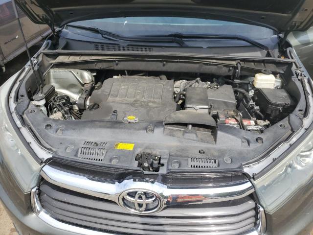 5TDKKRFH4FS066528 - 2015 TOYOTA HIGHLANDER XLE Yaşıl foto 12