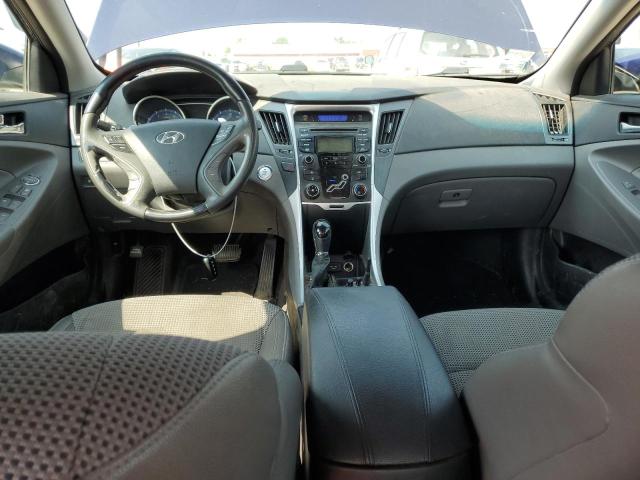 5NPEC4AC3CH358486 - 2012 HYUNDAI SONATA SE BLUE photo 8