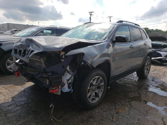 1C4PJMBX0ND529963 - 2022 JEEP CHEROKEE TRAILHAWK GRAY photo 1