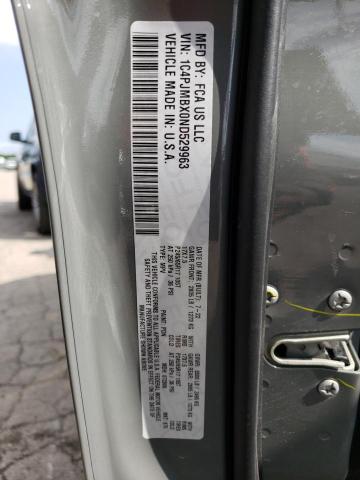 1C4PJMBX0ND529963 - 2022 JEEP CHEROKEE TRAILHAWK GRAY photo 14