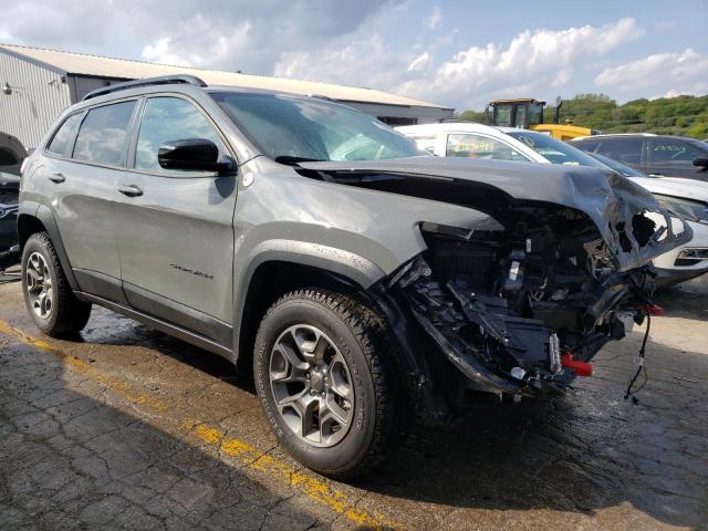 1C4PJMBX0ND529963 - 2022 JEEP CHEROKEE TRAILHAWK GRAY photo 4