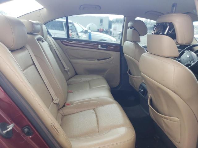 KMHGC4DDXCU191705 - 2012 HYUNDAI GENESIS 3.8L 勃艮第红 照片 10