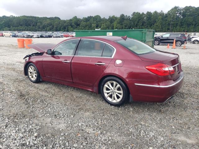 KMHGC4DDXCU191705 - 2012 HYUNDAI GENESIS 3.8L 勃艮第红 照片 2