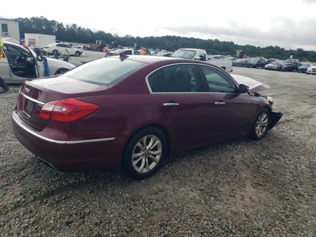 KMHGC4DDXCU191705 - 2012 HYUNDAI GENESIS 3.8L 勃艮第红 照片 3