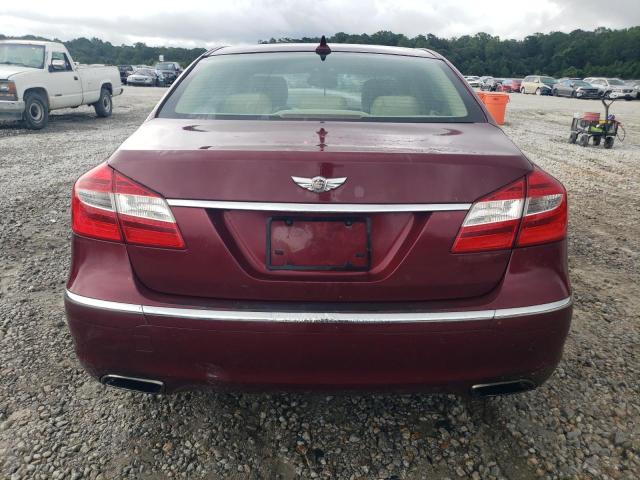 KMHGC4DDXCU191705 - 2012 HYUNDAI GENESIS 3.8L 勃艮第红 照片 6