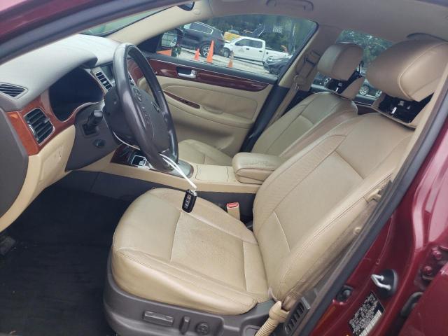 KMHGC4DDXCU191705 - 2012 HYUNDAI GENESIS 3.8L 勃艮第红 照片 7
