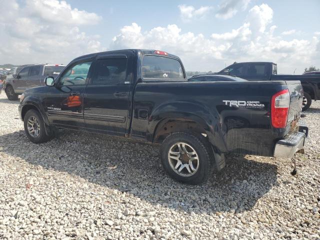 5TBDT44196S505360 - 2006 TOYOTA TUNDRA DOUBLE CAB SR5 BLACK photo 2