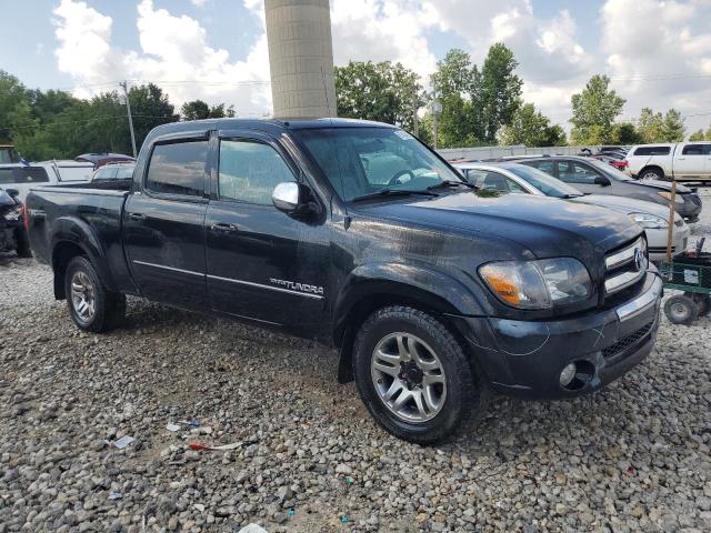 5TBDT44196S505360 - 2006 TOYOTA TUNDRA DOUBLE CAB SR5 BLACK photo 4