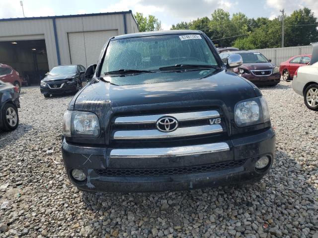 5TBDT44196S505360 - 2006 TOYOTA TUNDRA DOUBLE CAB SR5 BLACK photo 5