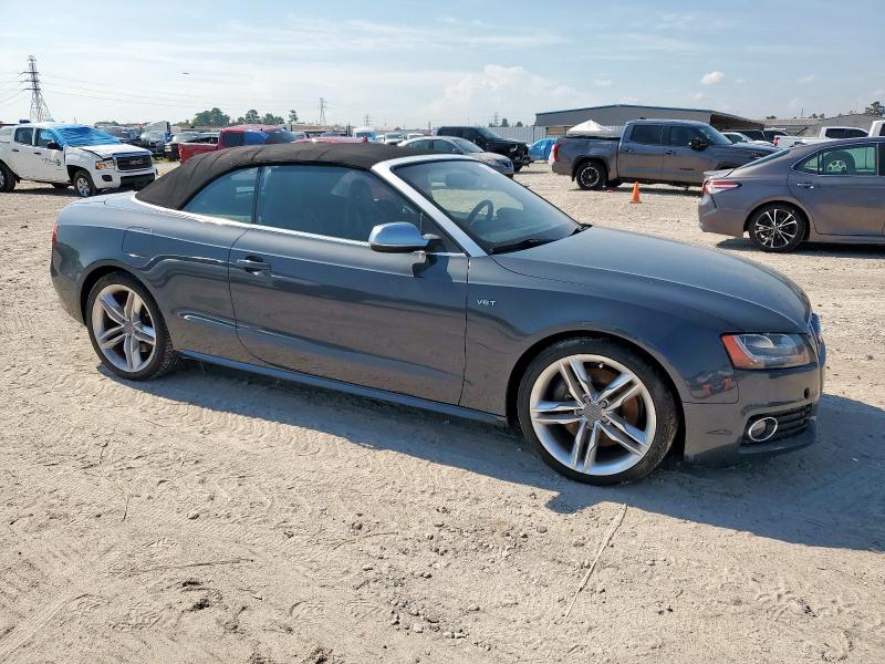 WAUVGAFH5AN011422 - 2010 AUDI S5 PRESTIGE GRAY photo 4
