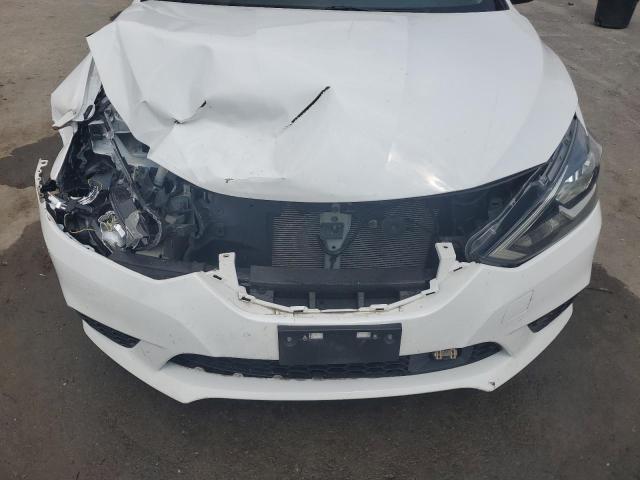 3N1AB7AP0KY337282 - 2019 NISSAN SENTRA S 白色 照片 11