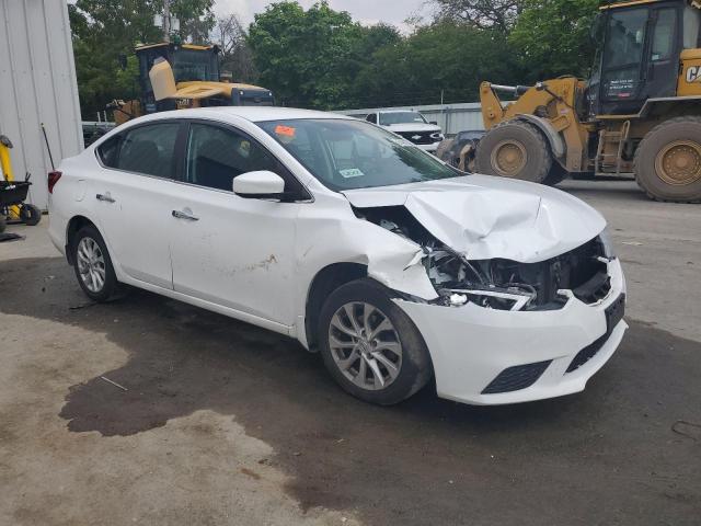 3N1AB7AP0KY337282 - 2019 NISSAN SENTRA S 白色 照片 4