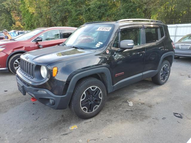 ZACCJBCT1GPD58448 - 2016 JEEP RENEGADE TRAILHAWK BLACK photo 1