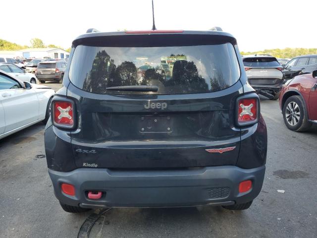 ZACCJBCT1GPD58448 - 2016 JEEP RENEGADE TRAILHAWK BLACK photo 6