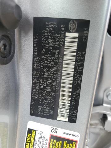 4T1G11AK4PU747097 - 2023 TOYOTA CAMRY SE NIGHT SHADE SILVER photo 13