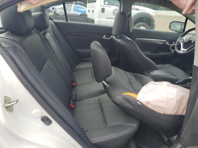 19XFB2F96FE228512 - 2015 HONDA CIVIC EXL WHITE photo 10