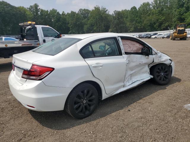 19XFB2F96FE228512 - 2015 HONDA CIVIC EXL WHITE photo 3