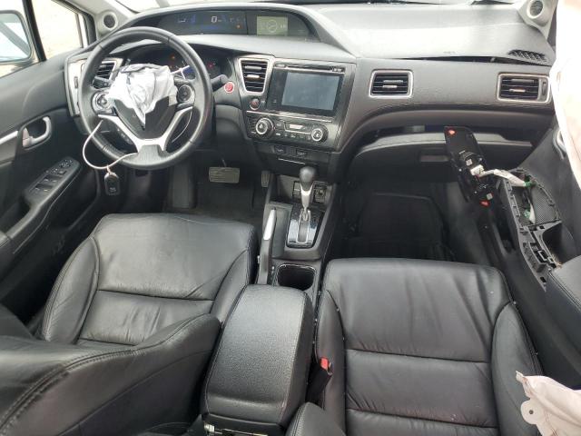 19XFB2F96FE228512 - 2015 HONDA CIVIC EXL WHITE photo 8