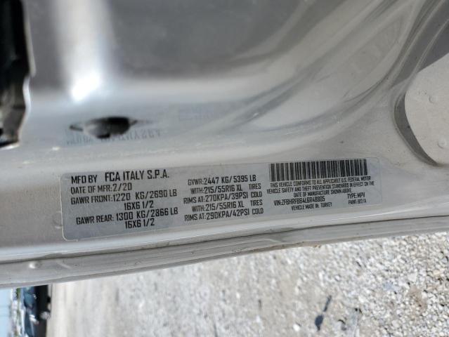 ZFBHRFBB4L6R48805 - 2020 RAM PROMASTER SLT Argent photo 12