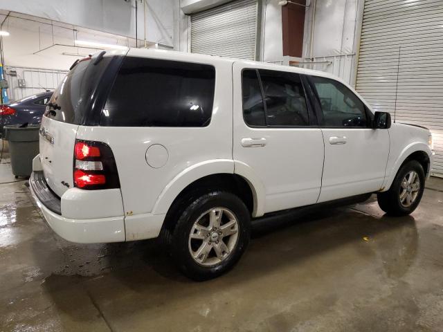 1FMEU7DE6AUA83335 - 2010 FORD EXPLORER XLT WHITE photo 3