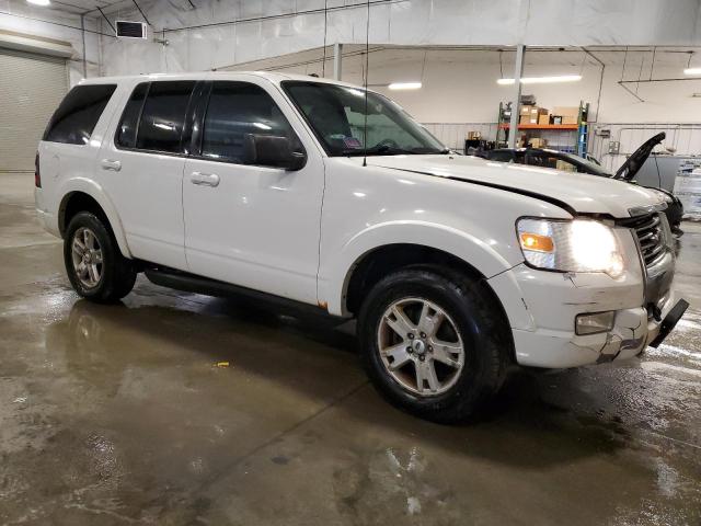 1FMEU7DE6AUA83335 - 2010 FORD EXPLORER XLT WHITE photo 4