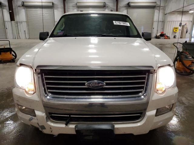 1FMEU7DE6AUA83335 - 2010 FORD EXPLORER XLT WHITE photo 5