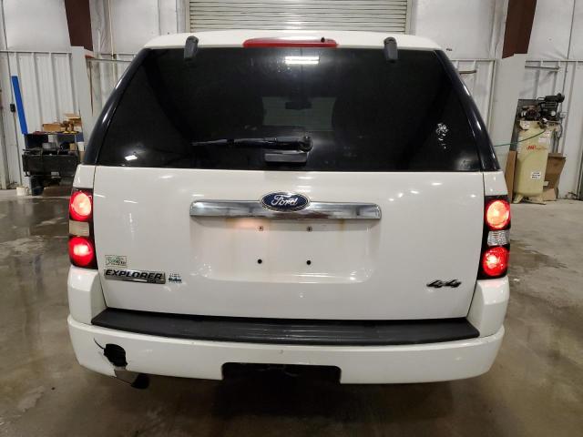 1FMEU7DE6AUA83335 - 2010 FORD EXPLORER XLT WHITE photo 6