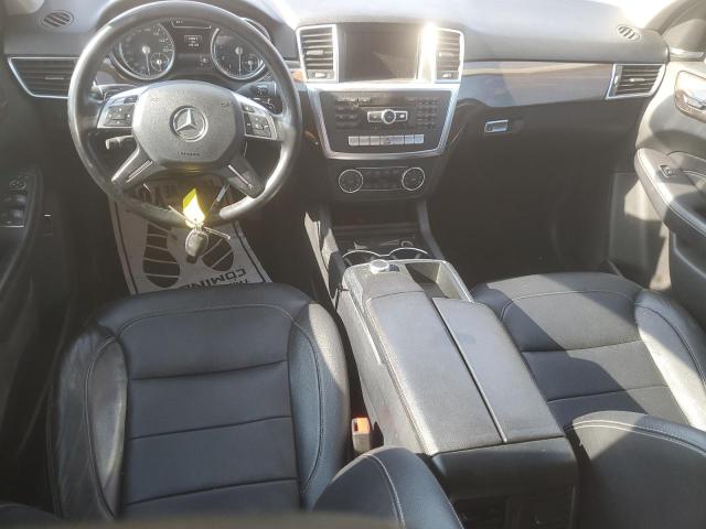 4JGDA5HB2FA475455 - 2015 MERCEDES-BENZ ML 350 4MATIC SILVER photo 8