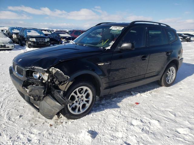 WBXPA73444WB21805 - 2004 BMW X3 2.5I BLACK photo 1