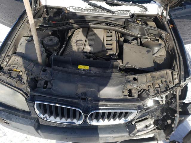 WBXPA73444WB21805 - 2004 BMW X3 2.5I BLACK photo 12