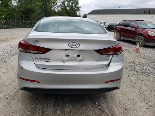 KMHD74LF5JU502884 - 2018 HYUNDAI ELANTRA SE SILVER photo 6