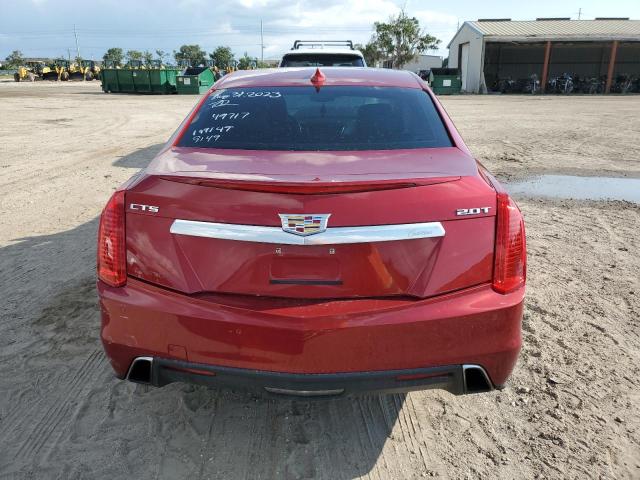 1G6AR5SX1J0149149 - 2018 CADILLAC CTS LUXURY RED photo 6