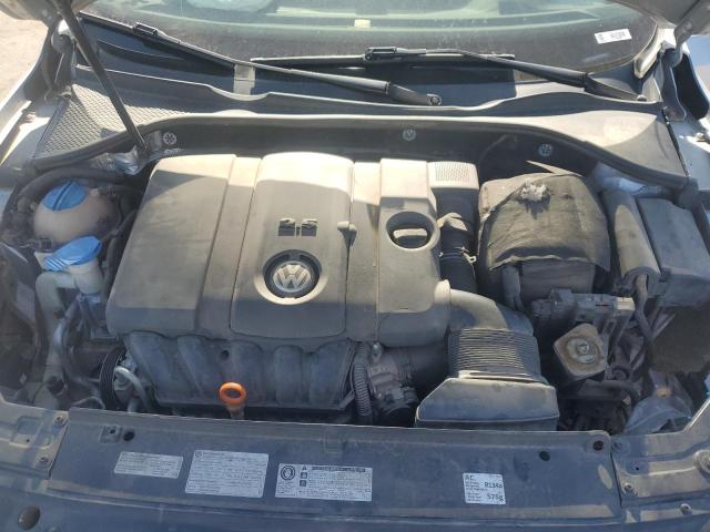 1VWBP7A37DC106050 - 2013 VOLKSWAGEN PASSAT SE Արծաթագույն լուսանկար 11