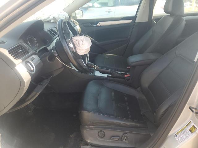 1VWBP7A37DC106050 - 2013 VOLKSWAGEN PASSAT SE Արծաթագույն լուսանկար 7