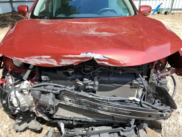 KNMAT2MT9GP650877 - 2016 NISSAN ROGUE S 栗色 照片 12