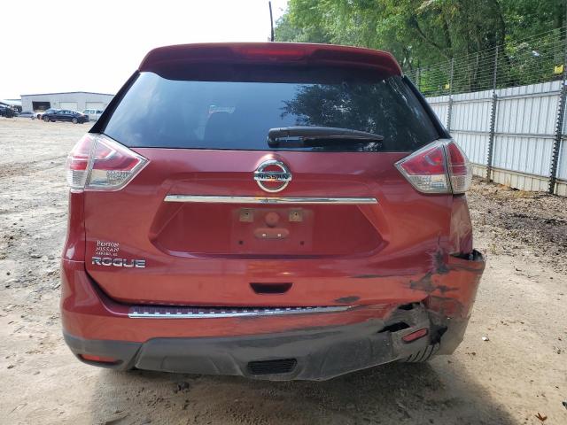 KNMAT2MT9GP650877 - 2016 NISSAN ROGUE S 栗色 照片 6