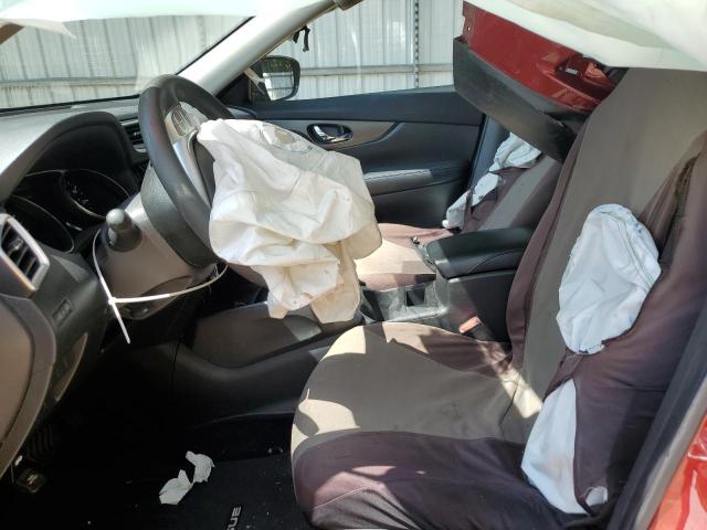 KNMAT2MT9GP650877 - 2016 NISSAN ROGUE S 栗色 照片 7