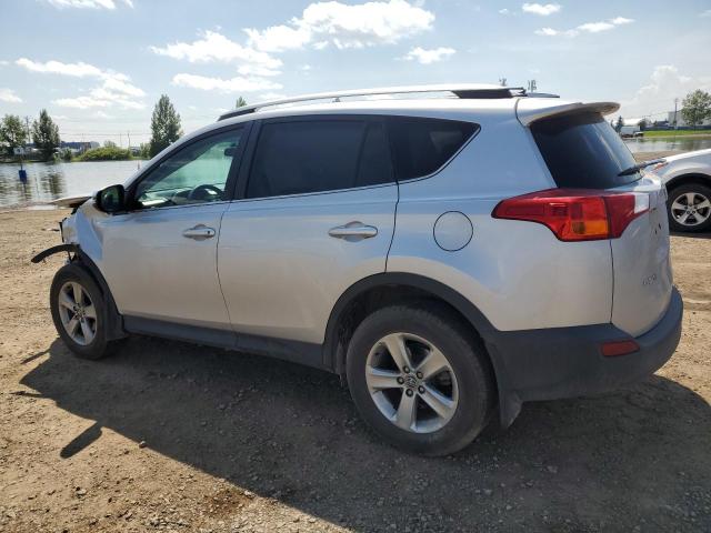 2T3RFREV3FW390563 - 2015 TOYOTA RAV4 XLE SILVER photo 2