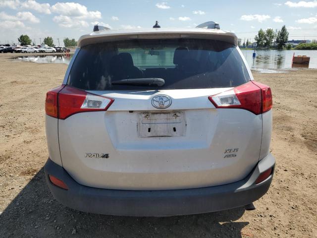 2T3RFREV3FW390563 - 2015 TOYOTA RAV4 XLE SILVER photo 6