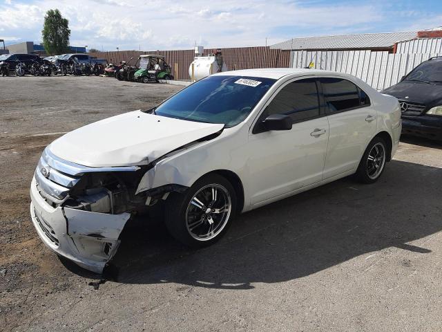 3FAHP0GA4BR108840 - 2011 FORD FUSION S WHITE photo 1