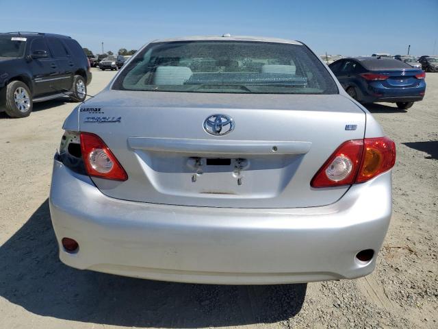 1NXBU4EE2AZ350566 - 2010 TOYOTA COROLLA BASE SILVER photo 6