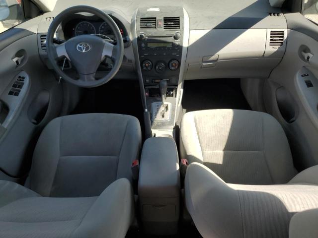 1NXBU4EE2AZ350566 - 2010 TOYOTA COROLLA BASE SILVER photo 8