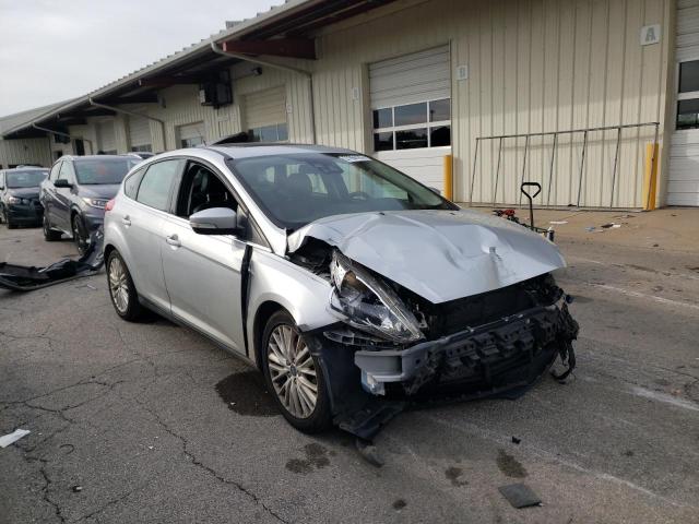 1FADP3N29JL320349 - 2018 FORD FOCUS TITANIUM SILVER photo 1