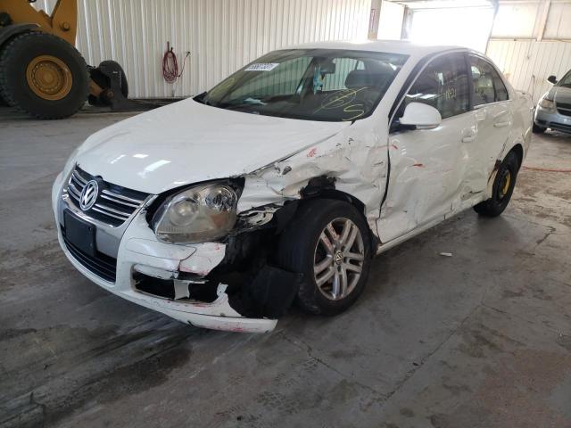 3VWEF71K97M112474 - 2007 VOLKSWAGEN JETTA WOLFSBURG WHITE photo 2