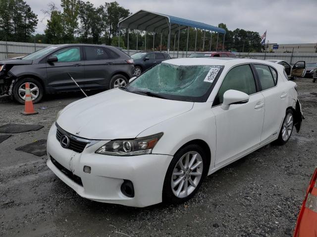 JTHKD5BH2C2059118 - 2012 LEXUS CT 200 WHITE photo 1